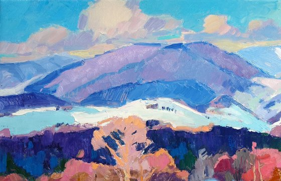 Winter on Verkhovyna