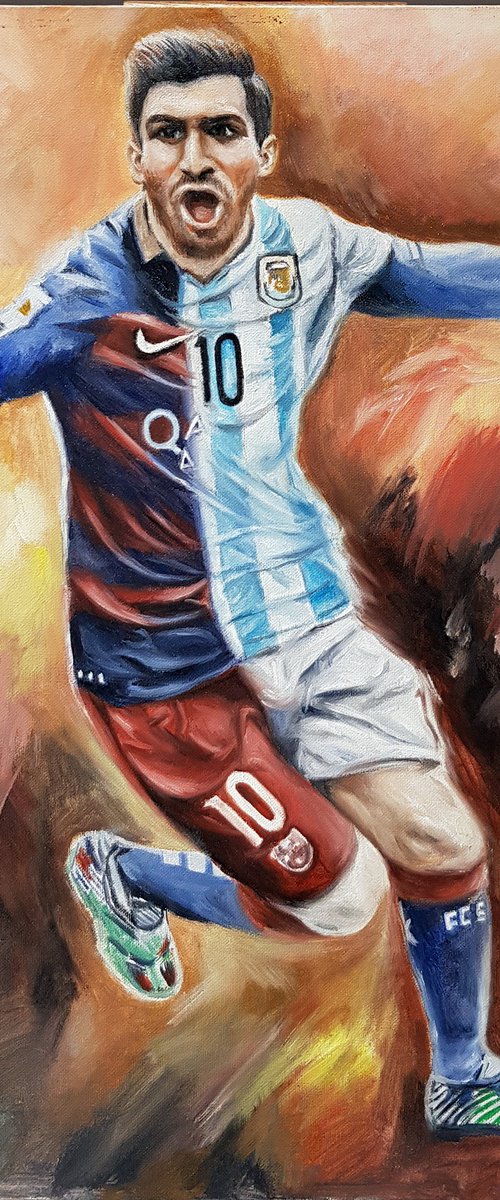 Messi - the best football player in the world by Henry Cao