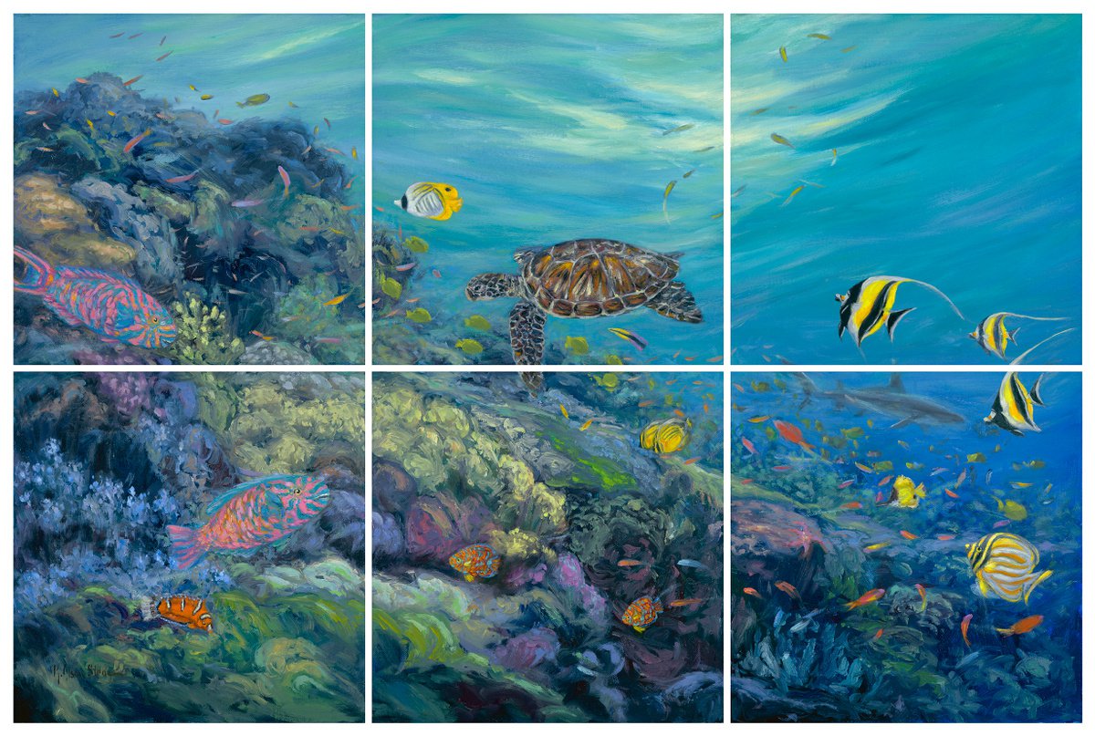 Hawaii Reef by Kristen Olson Stone