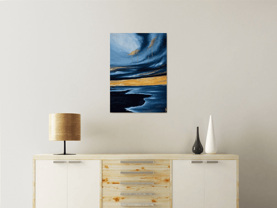 The moment before the storm