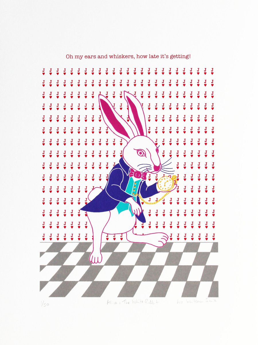 Alice: The White Rabbit by Liz Whiteman Smith