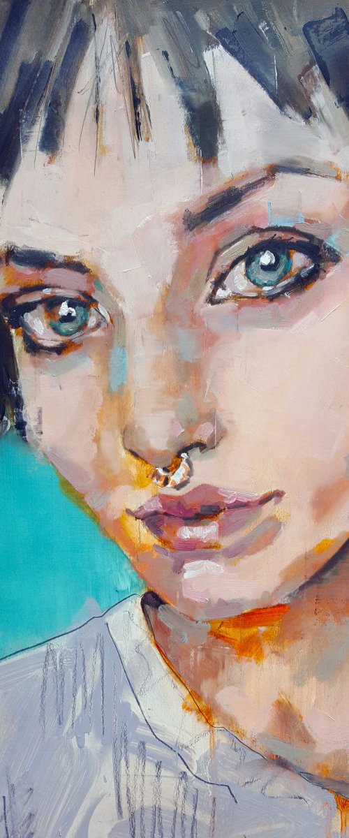 7-20-15 portrait study by Thomas Donaldson