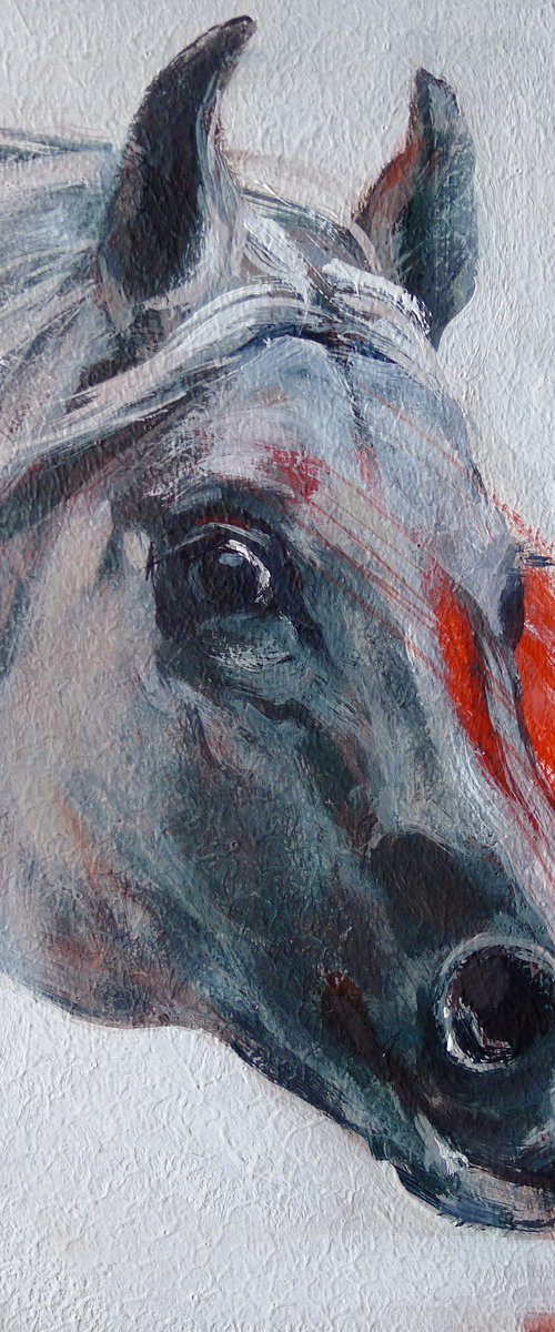 Red Horse by Tatyana Kaganets