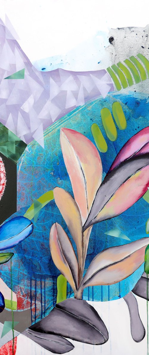 In touch with truth by Poovi Art