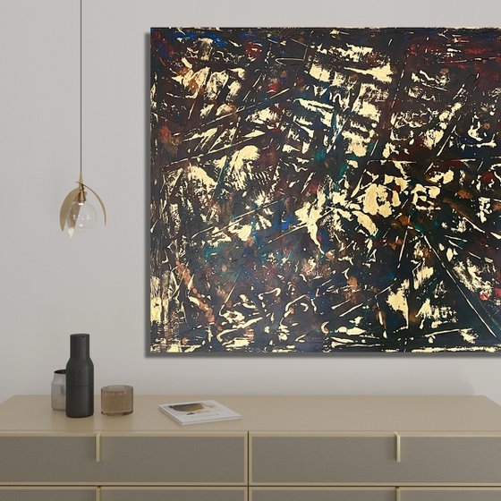 Gold Leaf 120x80x2