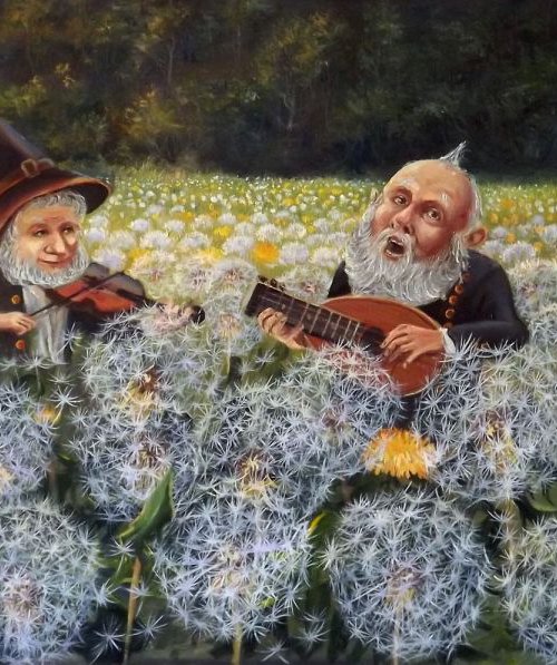 Melody of Dandelions 2 by Oleg Riabchuk