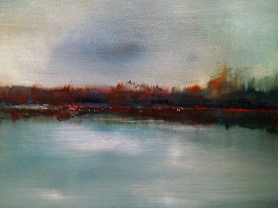 Landscape Painting - On the Lake