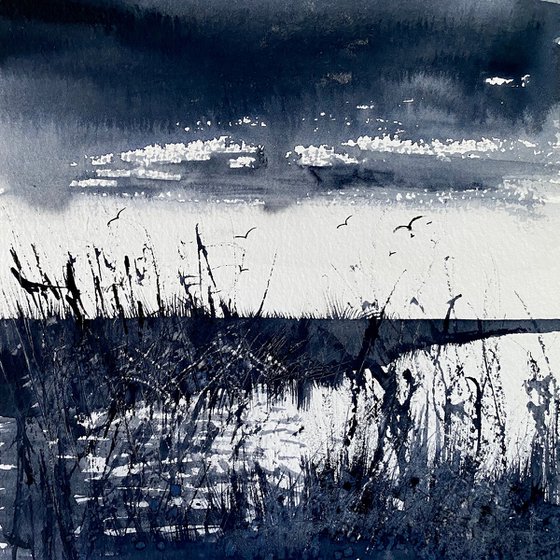 Monochrome Reeds
