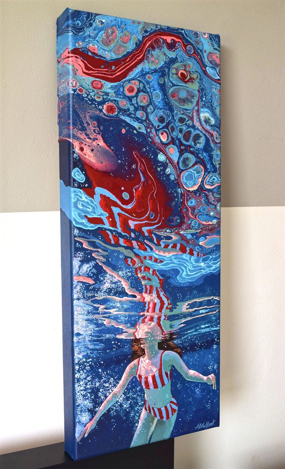Effervescence - Swimming Painting