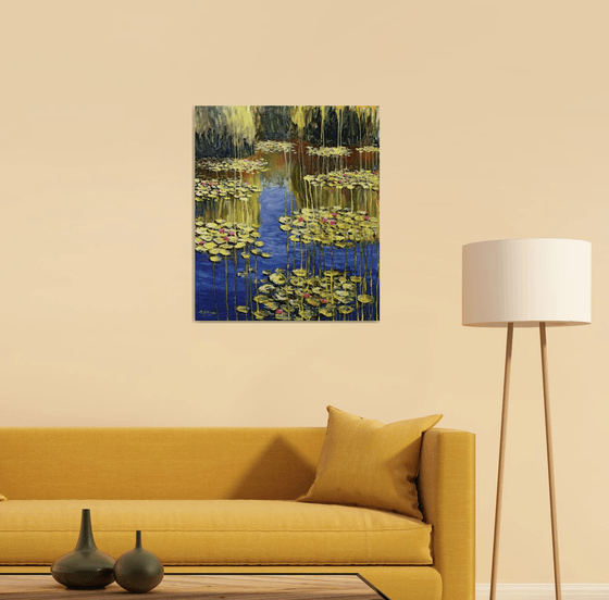 Impression. Water lilies 6