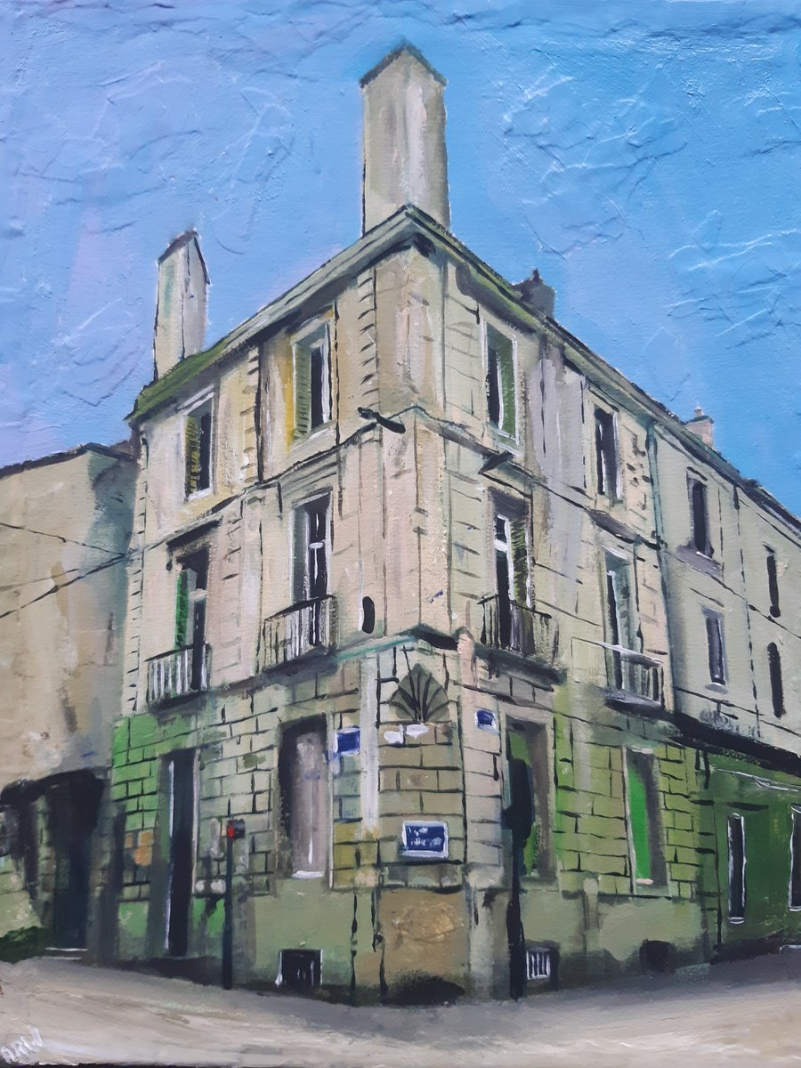 French Town, Old Apartments by Andrew Reid Wildman