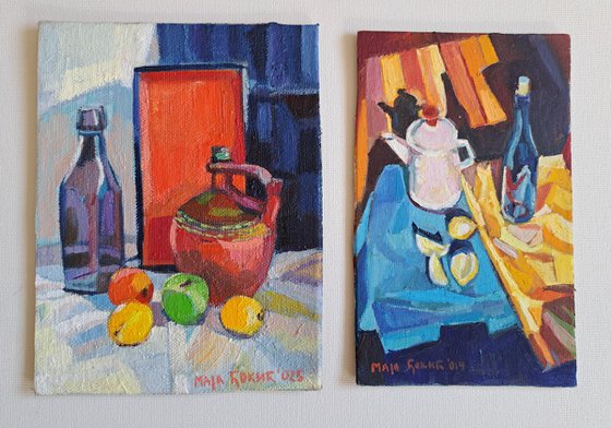 Set of two paintings, 15