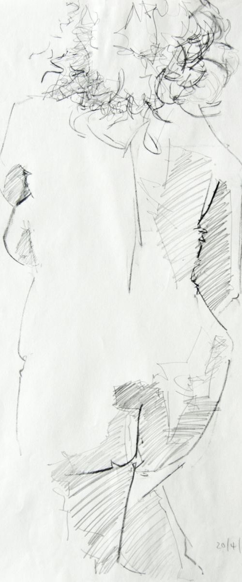 Life Drawing No 107 by Ian McKay