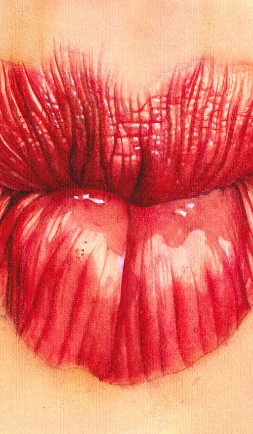Lips IV by REME Jr.