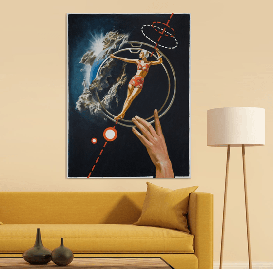 "The universe looks through the eyes"