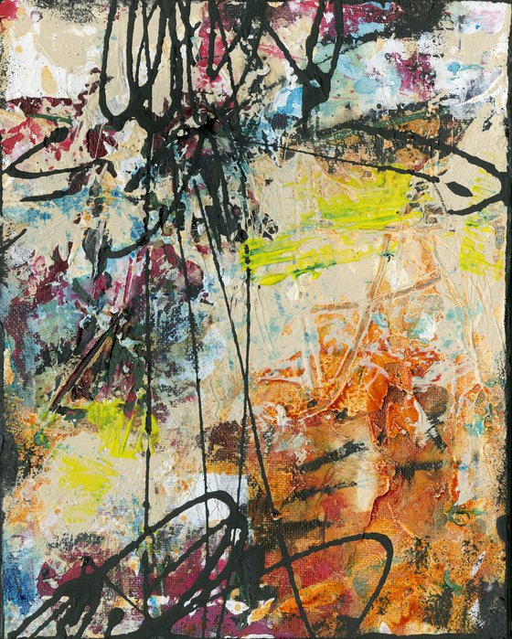 Raw Lust Collection - Textural Abstract Paintings by Kathy Morton Stanion