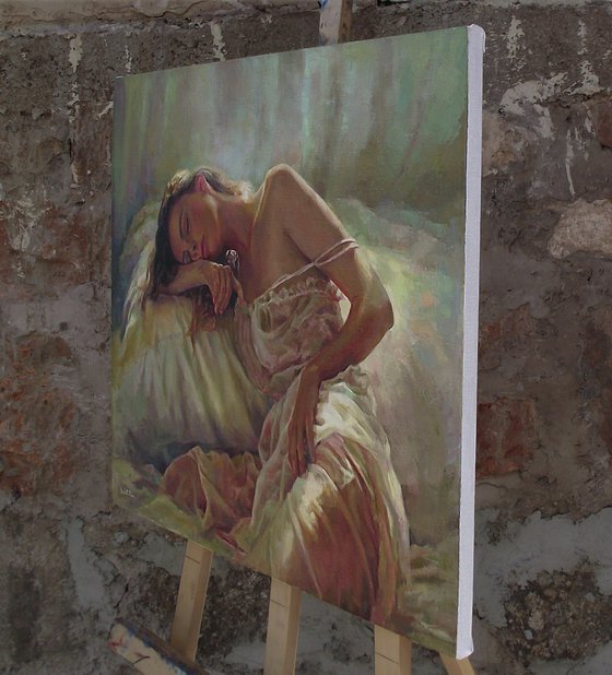 The sleeping lady