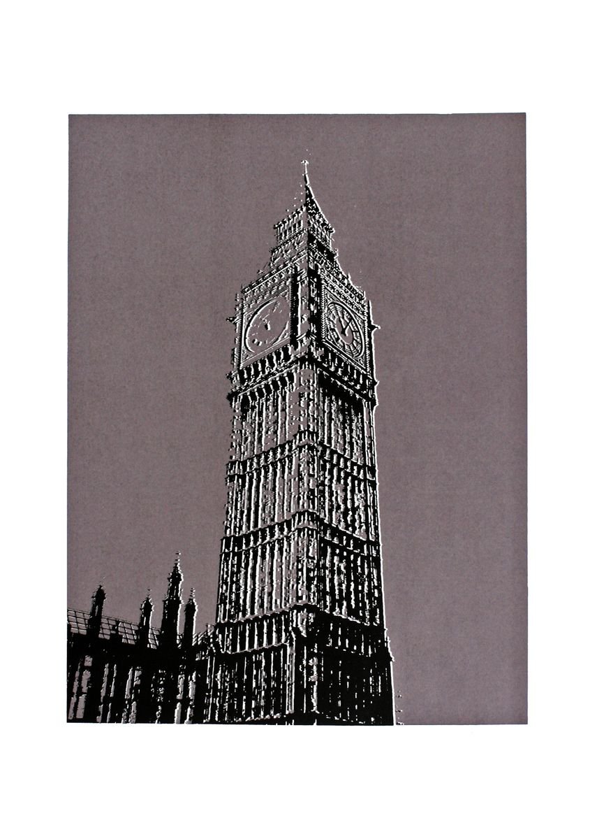 The Elizabeth Tower by Kath Edwards