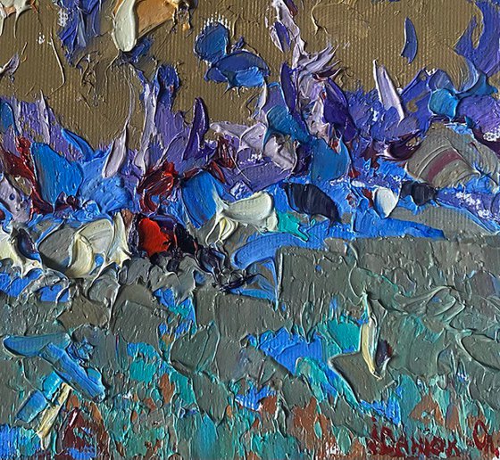 They Are Grazing in the Field