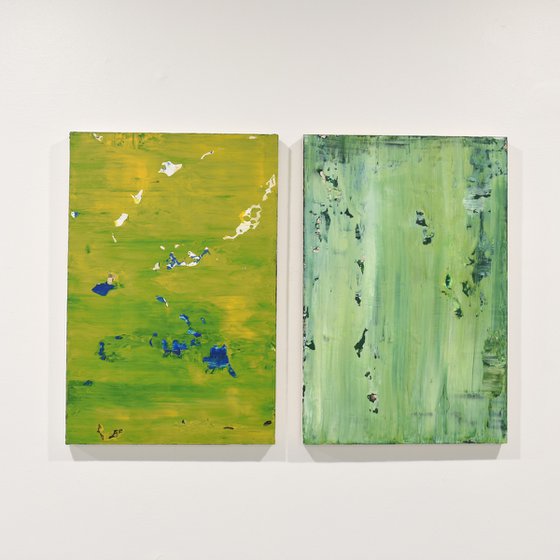 Yellow Leaning Green