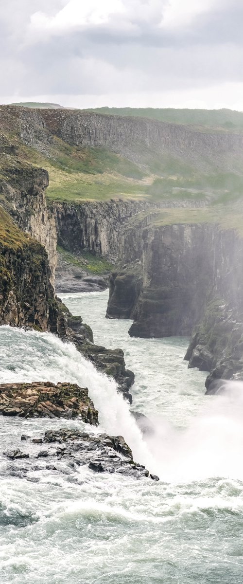 VERTICAL GULFOSS WATERFALL by Fabio Accorrà