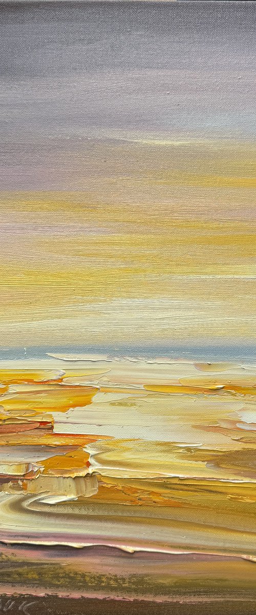 Golden sunrise No 8 by Liliana Gigovic
