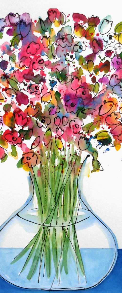 Spring Bouquet 4 by Jan Rippingham