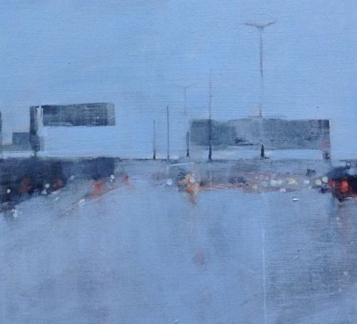 M4 travelling east 2.2.14 by Julian Sutherland-Beatson