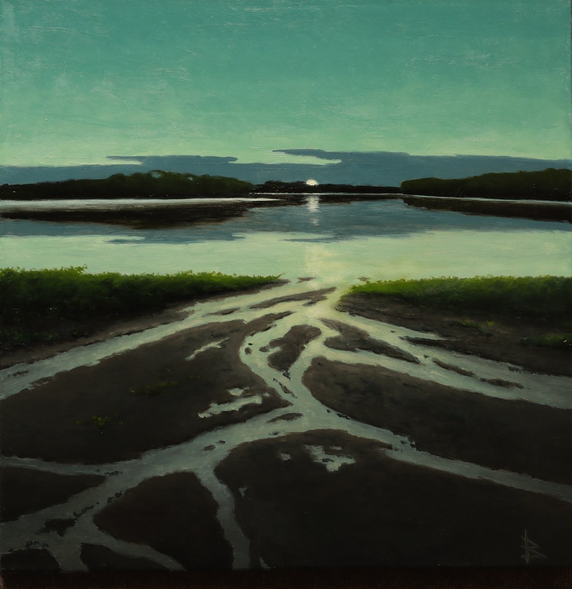Streams Of Water By Oleg Baulin, 20 X 20, Artwork For Sale On Artfinder