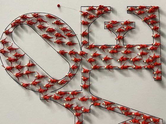 Freedom People ,,Love” Eka Peradze Art