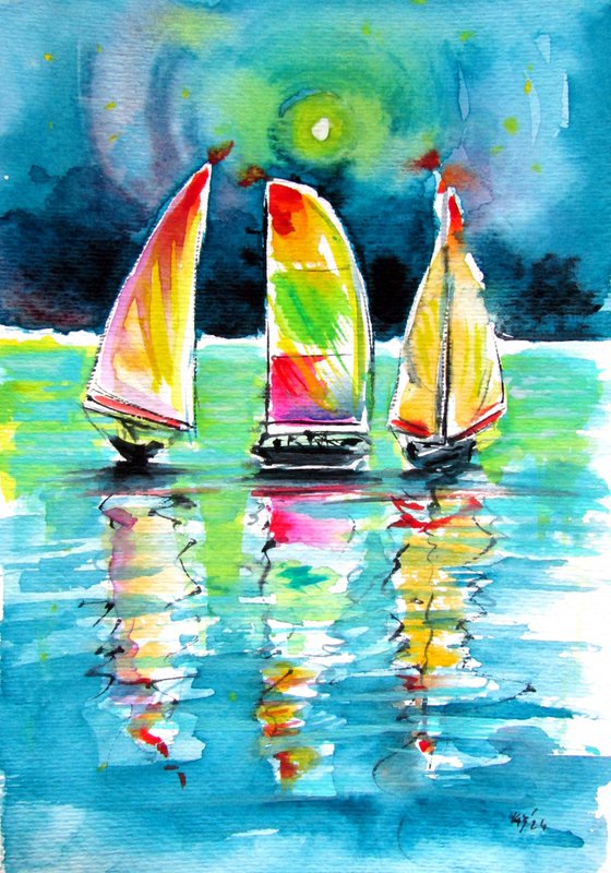 Sailboats III