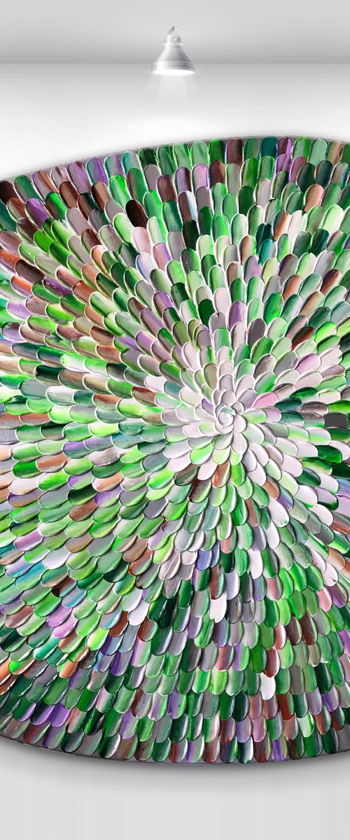 ‘Photosynthesis XX' - 40x33" by Tatiana Georgieva
