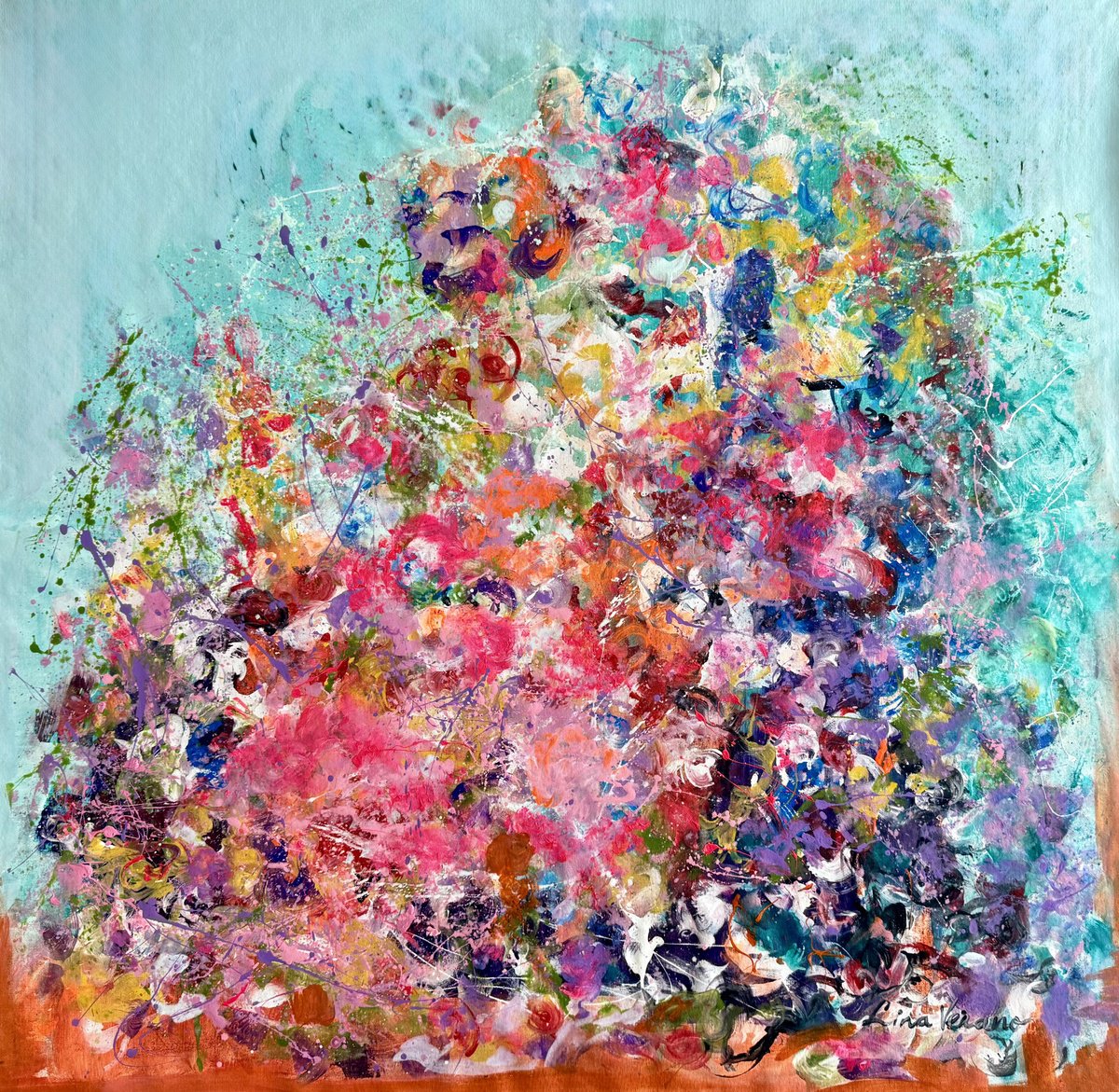 Garden Of Eden No. 3 By Lina Verano, 43 X 42, Artwork For Sale On Artfinder