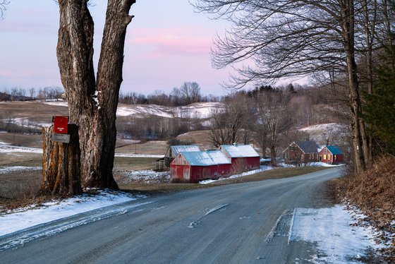 Dawn Rising at the Historic Jenne Farm