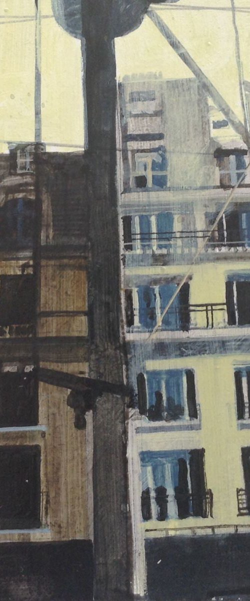 View from the Pompidou Centre, Paris, 9.9.14 by Julian Sutherland-Beatson