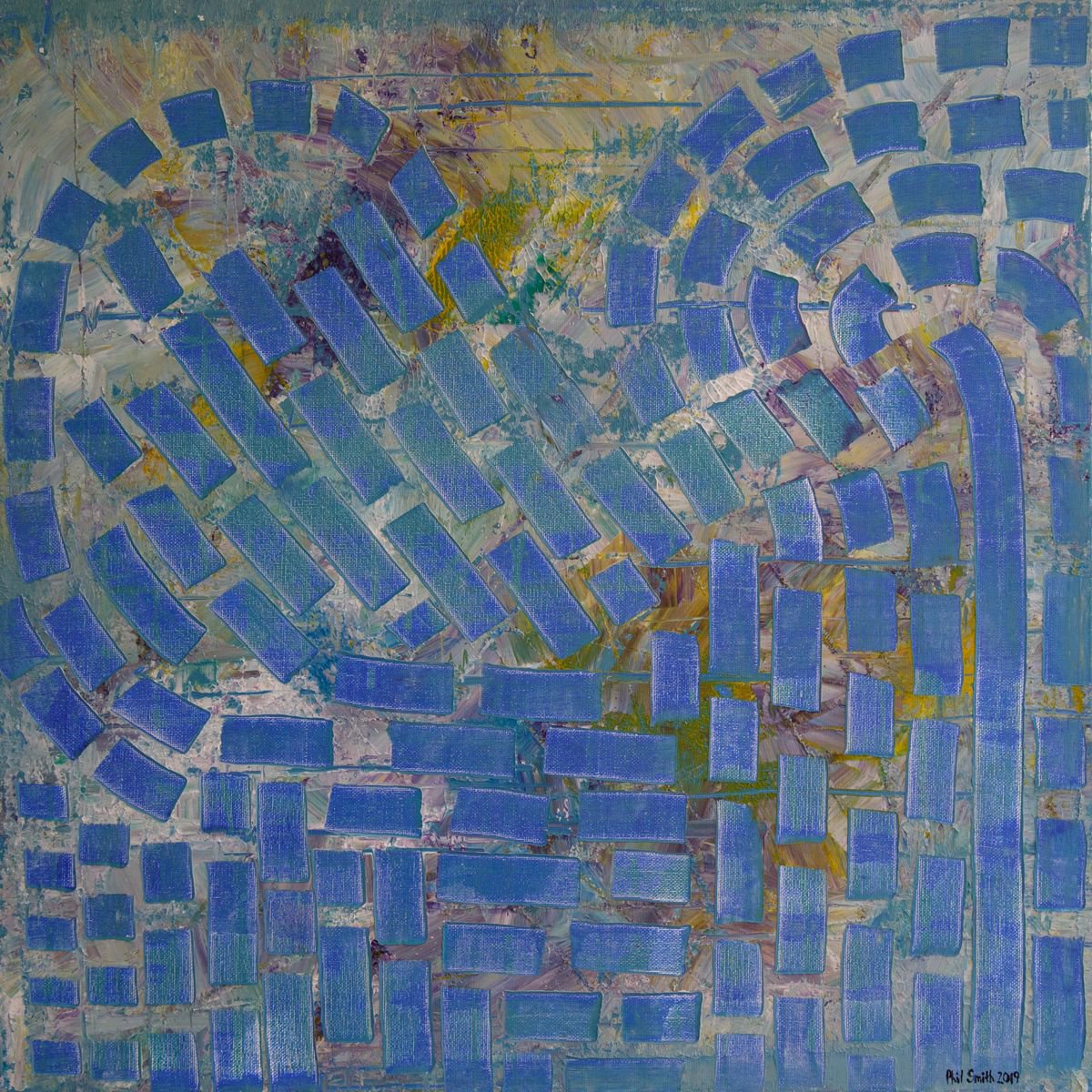 Study in Blue 2 by Phil Smith