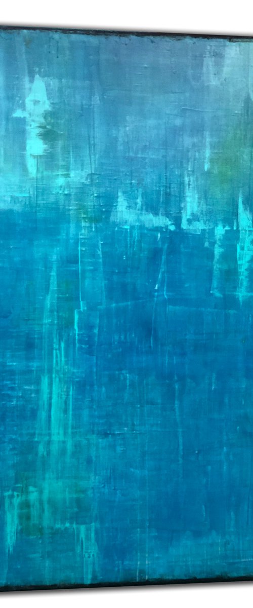 Into The Blues (60x48in) by Robert  Tillberg