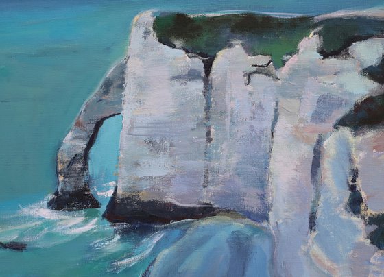 The Cliffs of Étretat