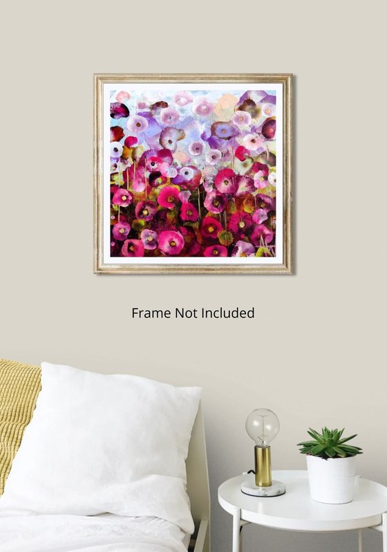 Pink Petal Landscape