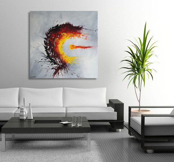 Fireball (Spirits Of Skies 064075) (80 x 80 cm) XL (32 x 32")