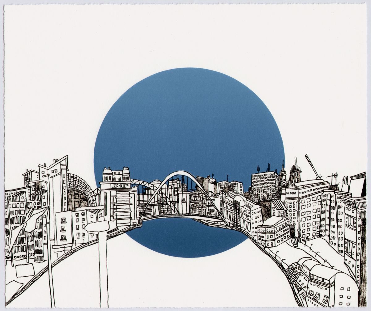 Newcastle Skyline by Paul Hughes