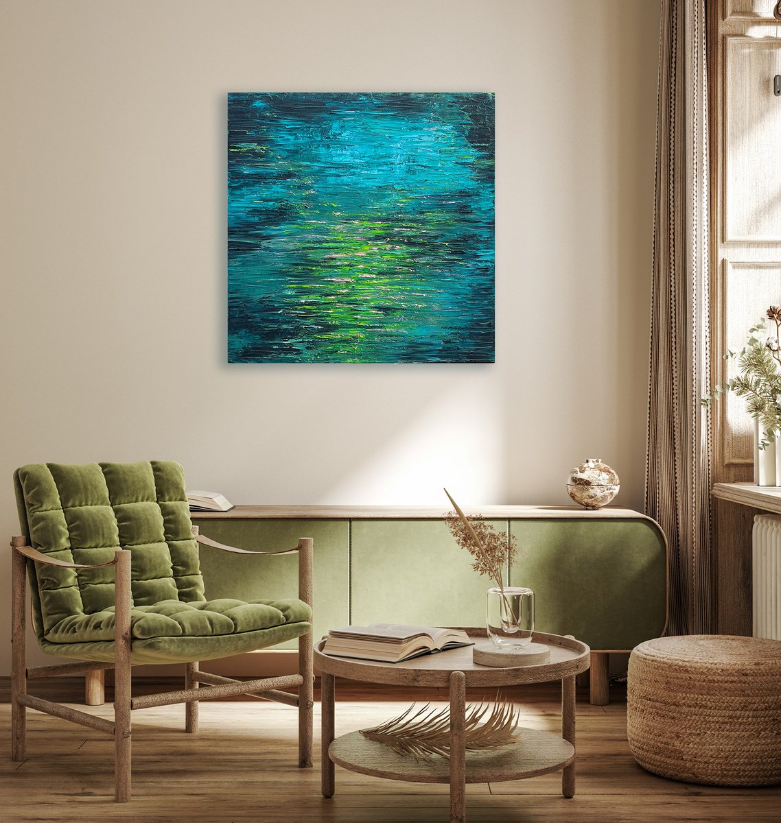  Hope Springs Eternal By Lyra Morgan, 28 X 28, Artwork For Sale On Artfinder