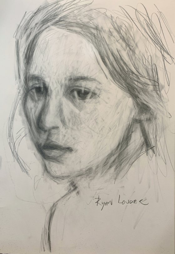 Portrait Of A Woman Study