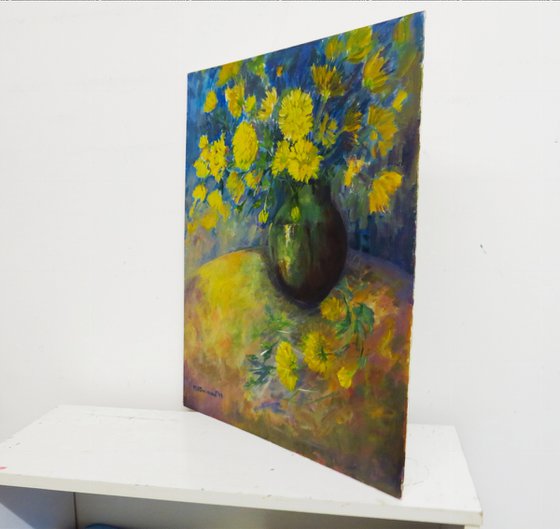 Yellow Chrysanthemums