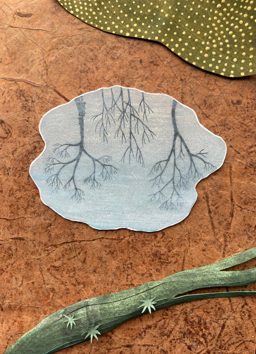 The Reflective Puddle- Artist Support Pledge Special by Hannah Battershell