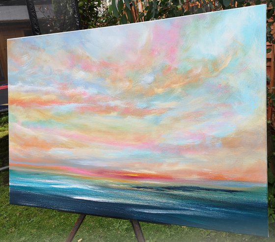 "Unity" - Cornish Seascape, Art, Skyscape