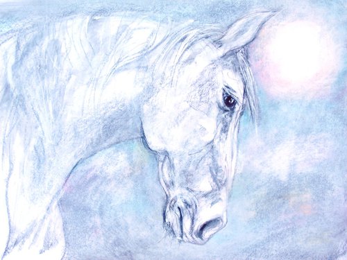 Dawn Horse 3 by John Sharp