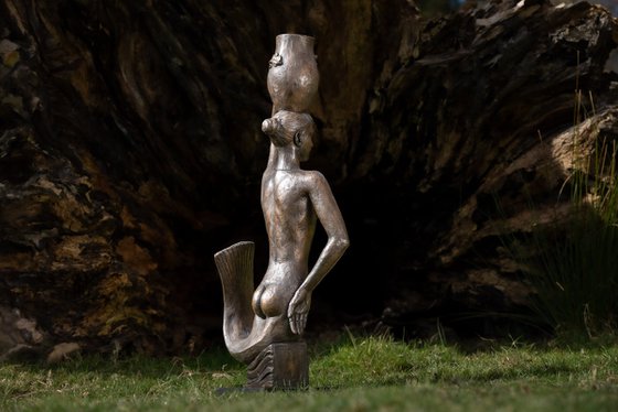 Oregon Mermaid Bronze Resin