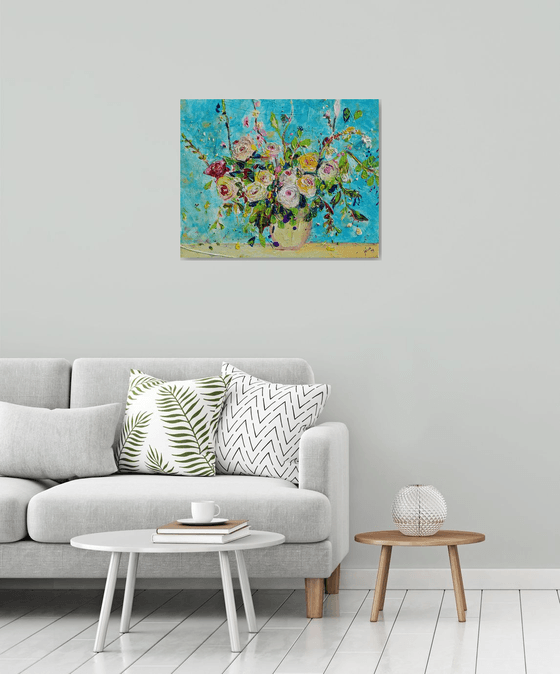 Summer Bouquet 21 30x24in (~76x60cm)