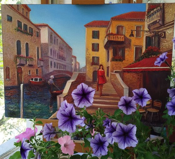 Sunny day in Venice